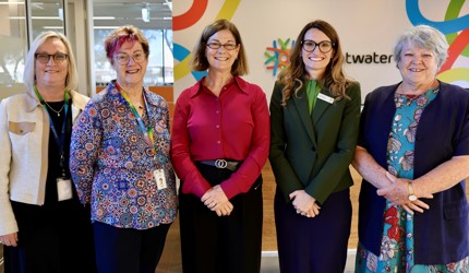 Minister Meredith Hammat MLA visits Brightwater Oats Street Rehabilitation Program