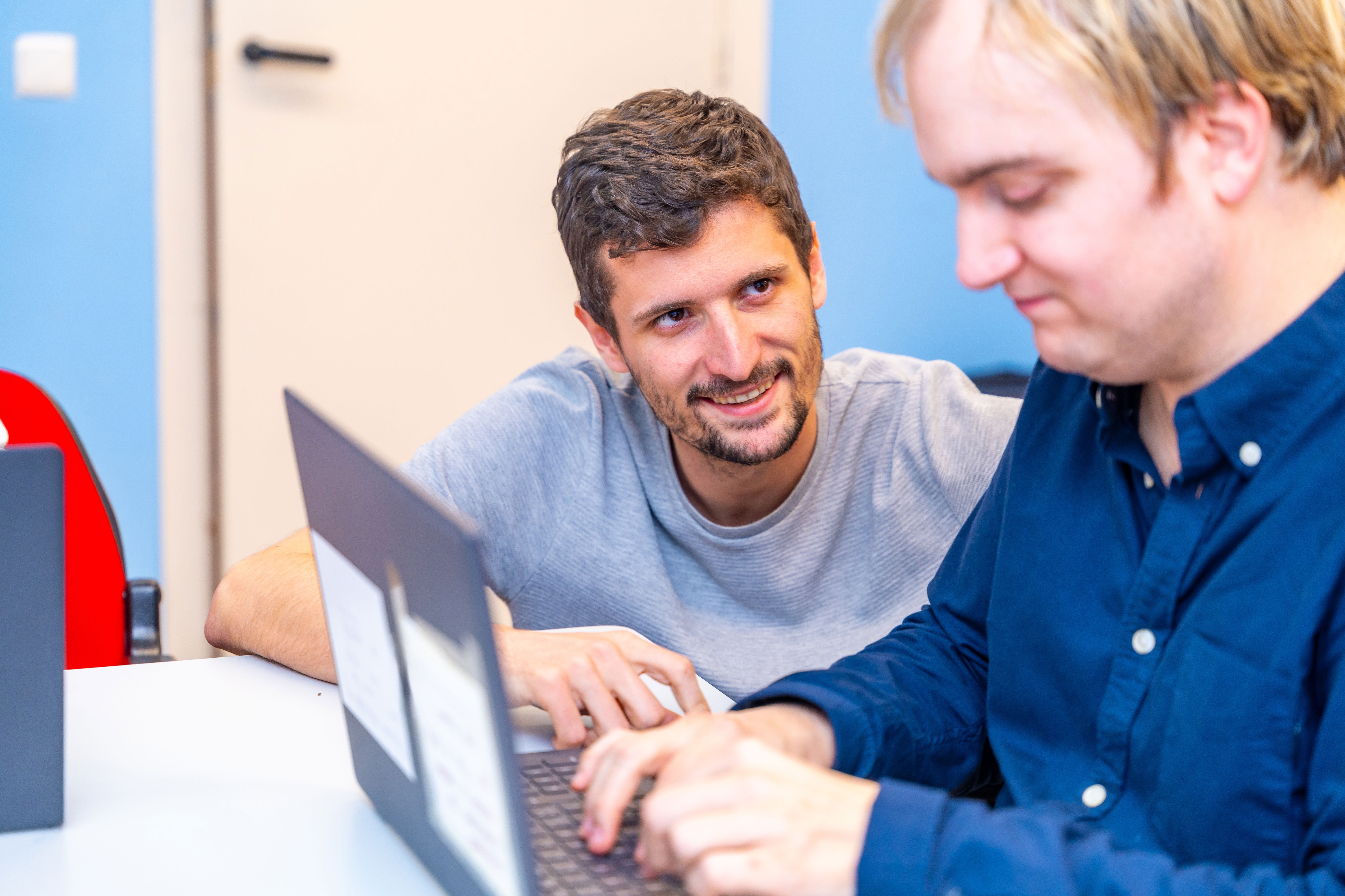 Positive Behaviour Support Stock Imagery Two Men