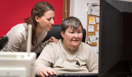 Positive Behaviour Support Stock Imagery Two Women