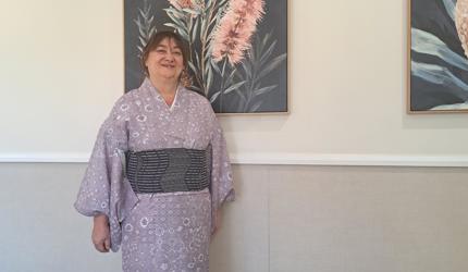 Harmony Day 2025_Kimono outfit for Japanese Delegation at SIL Polaris House